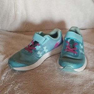 Under armour little girls shoes